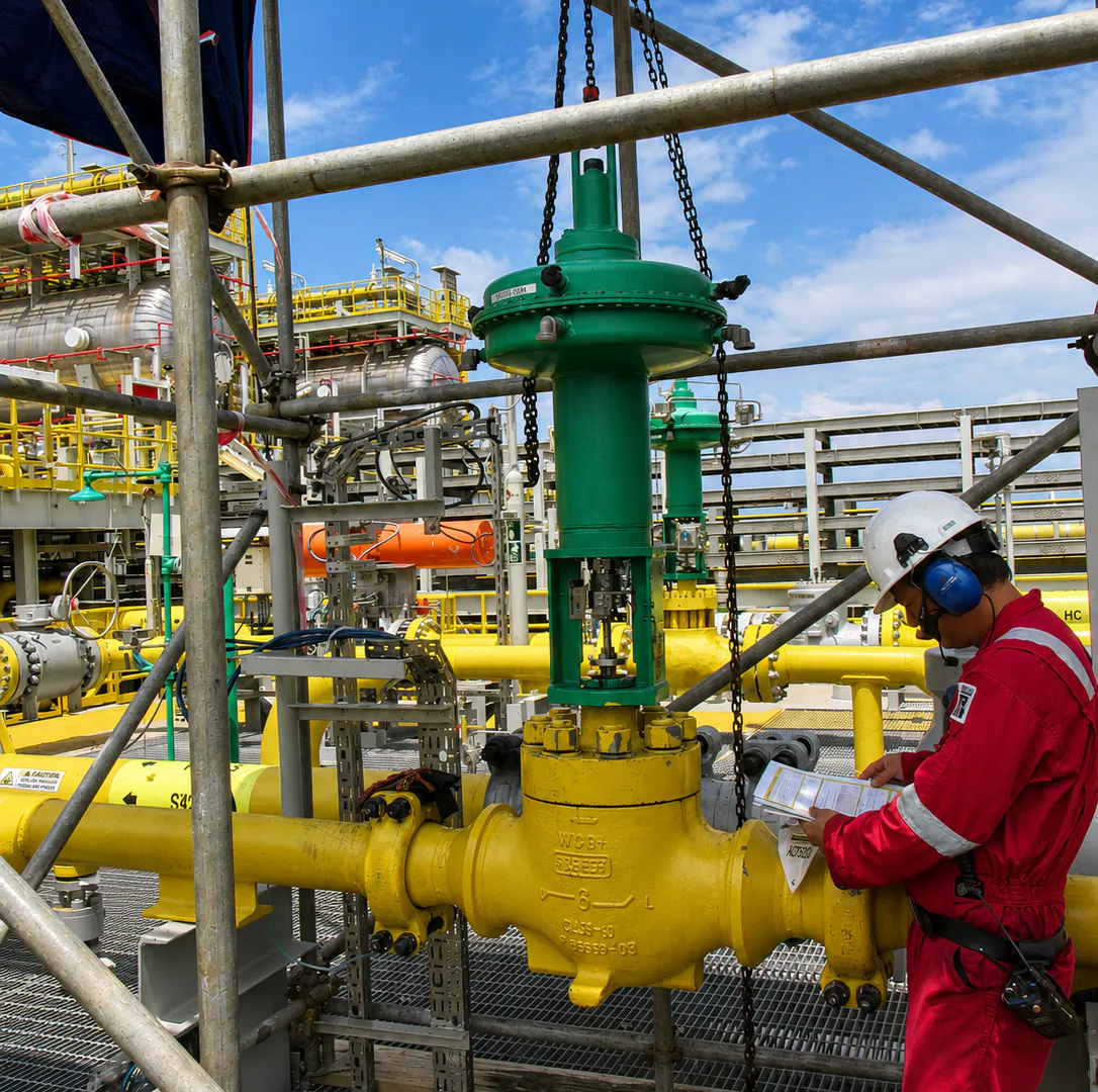 Process equipment service card 4 background